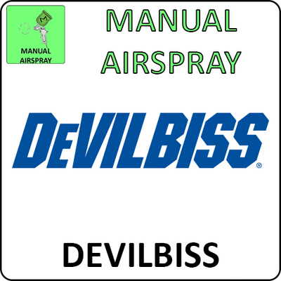 DeVilbiss Manual Airspray Guns