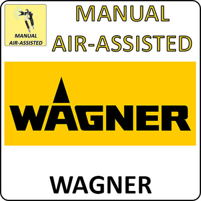 Pistolas sin aire asistidas por aire manuales Wagner