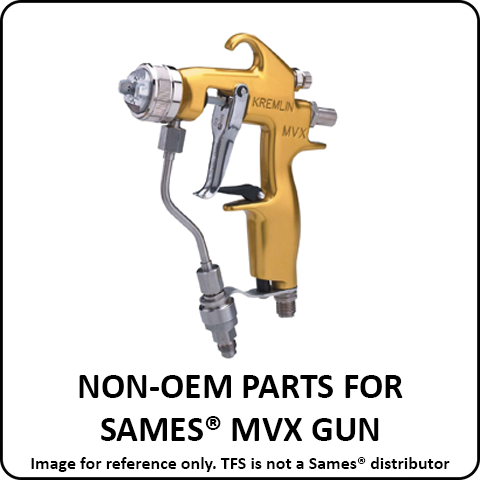 Sames MVX Spray Gun Parts | Aftermarket Replacement
