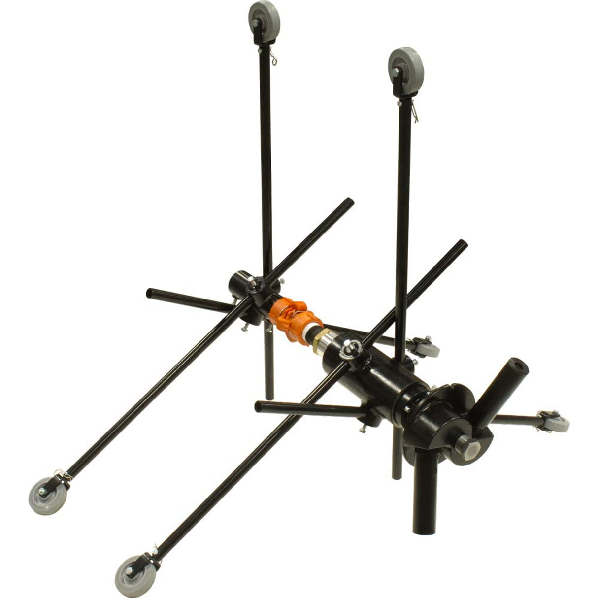 Pirate Brand - Large Range Carriage Set, Optional, for the Typhoon™ Pipe Blaster, 40" to 60"