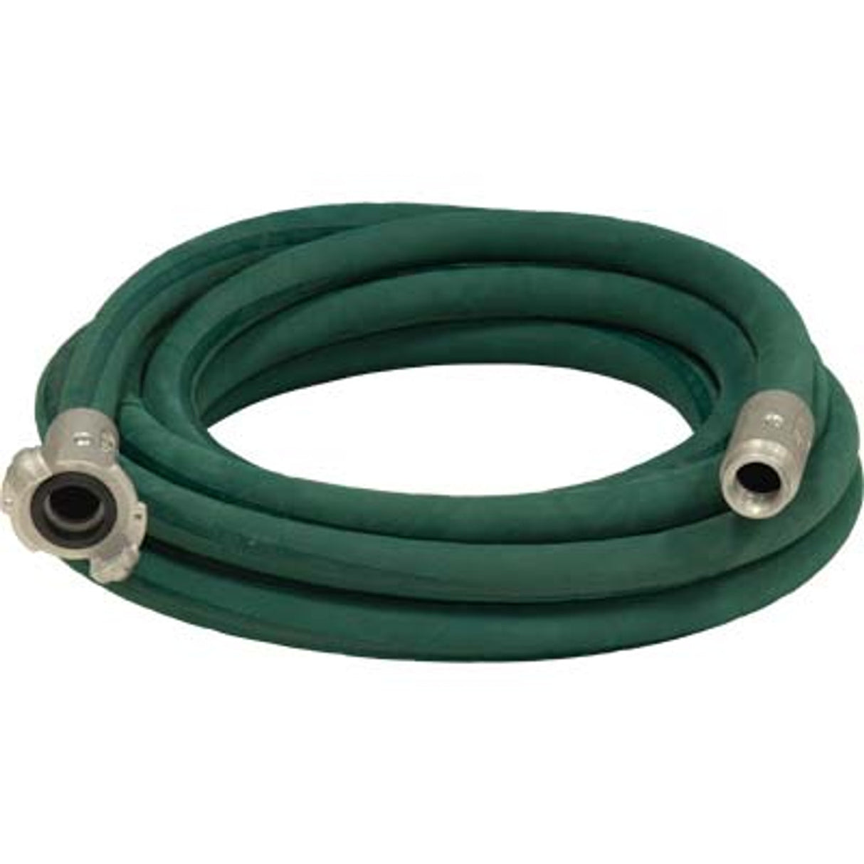 Pirate Brand - 1/2" Blast Hose Assembly, Green w/ Aluminum Couplings