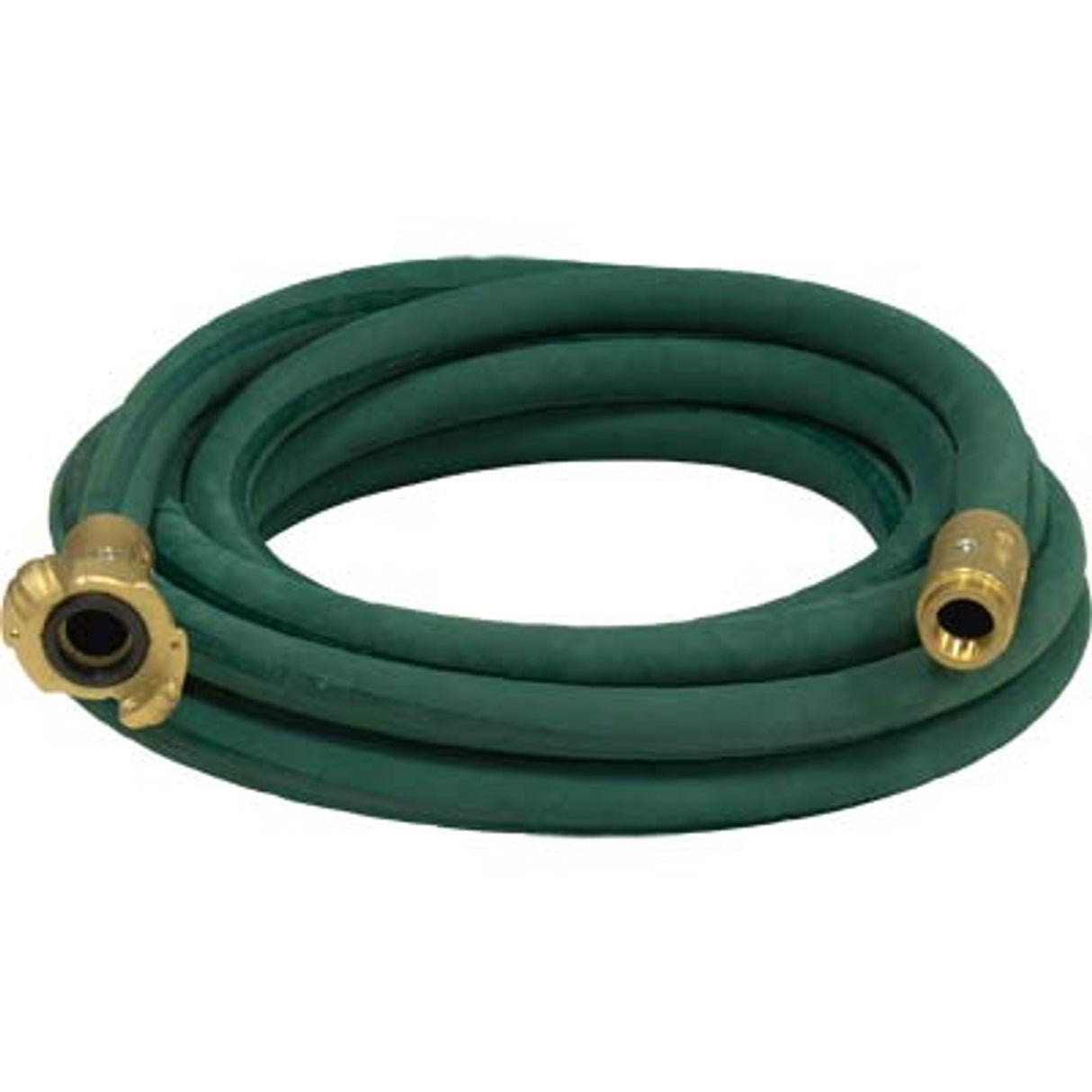 Pirate Brand - 1/2" Blast Hose Assembly, Green w/ Brass Couplings