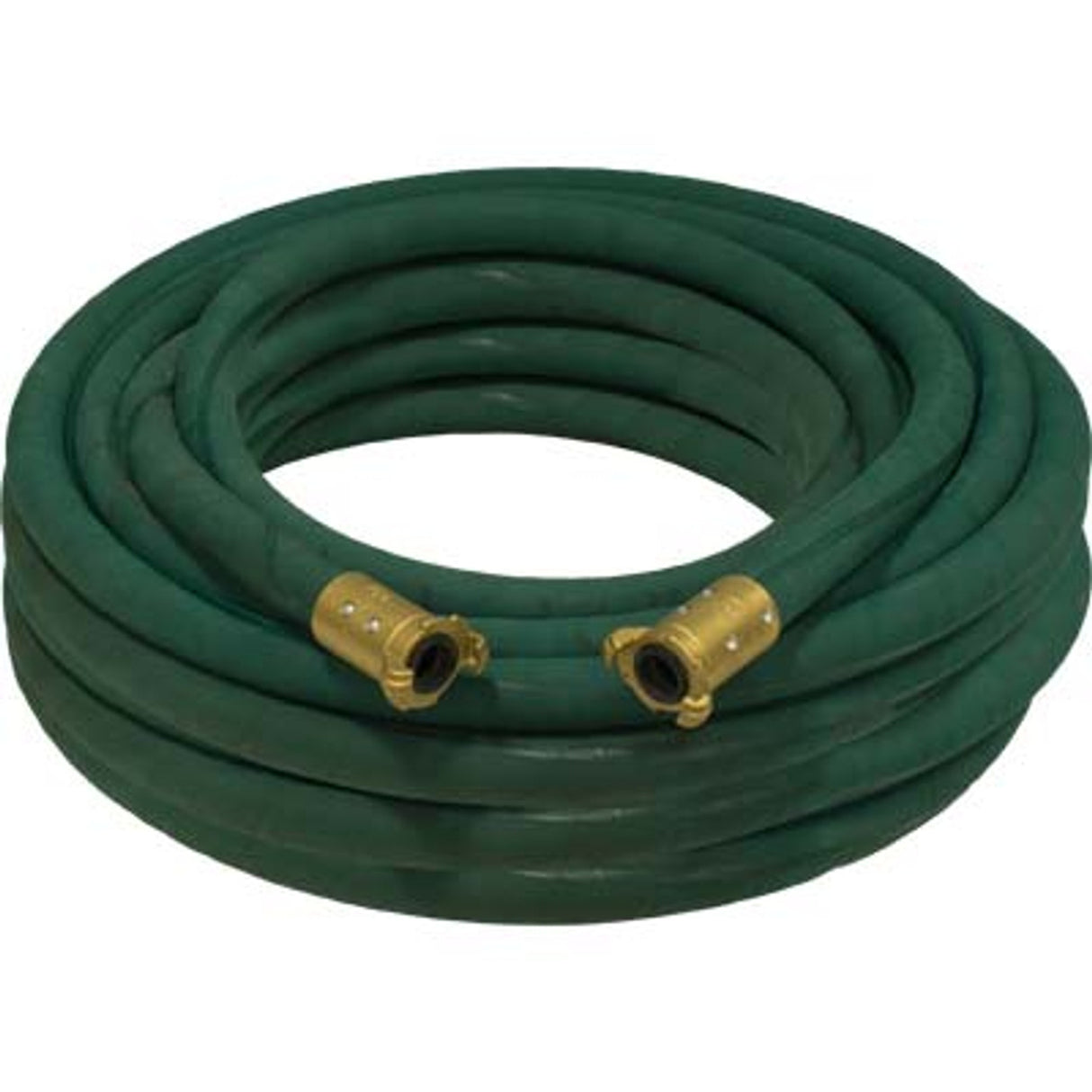 Pirate Brand - 1" Blast Hose Extension Assembly, Green w/ Brass Couplings
