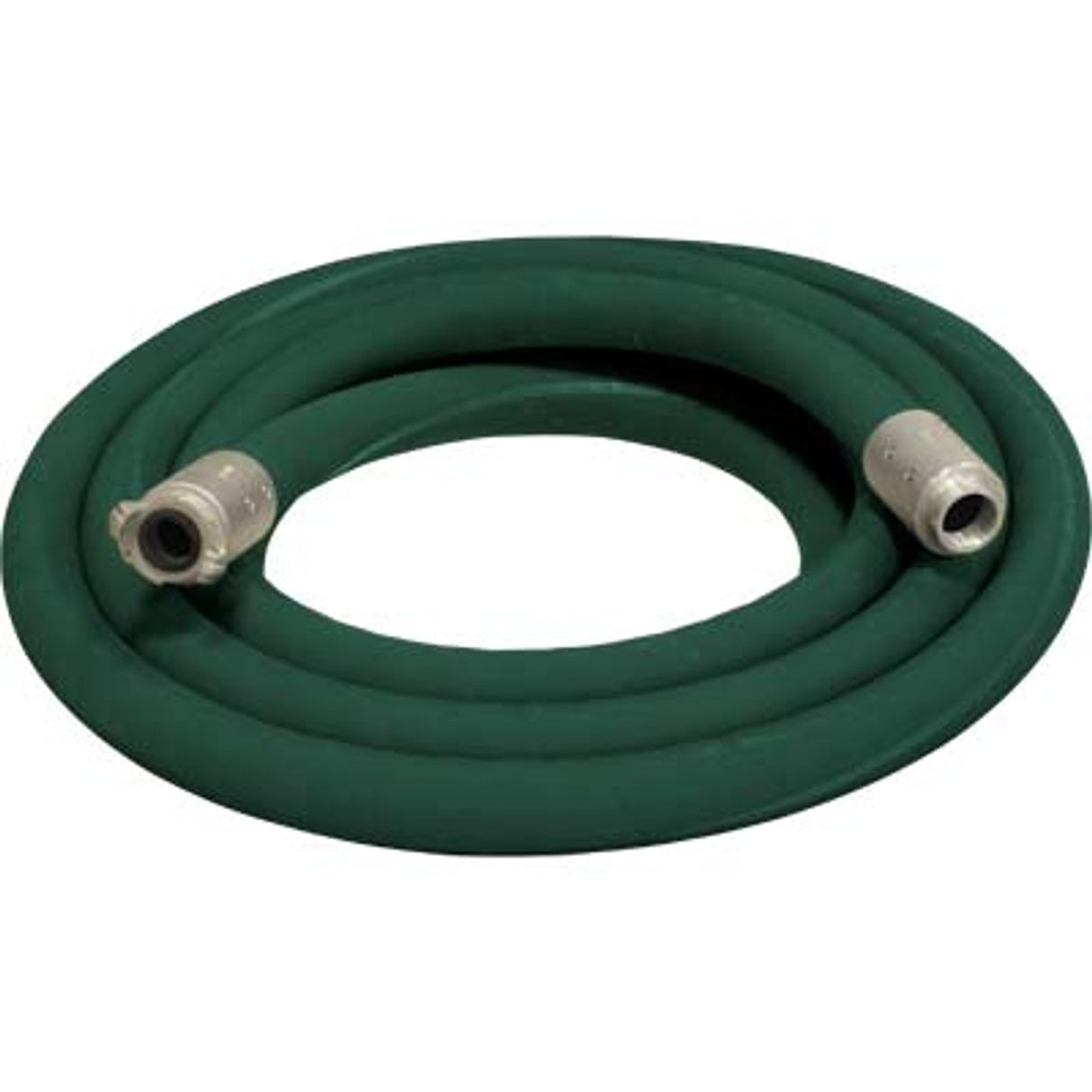 Pirate Brand - 1-1/2" Blast Hose Assembly, Green w/ Aluminum Couplings