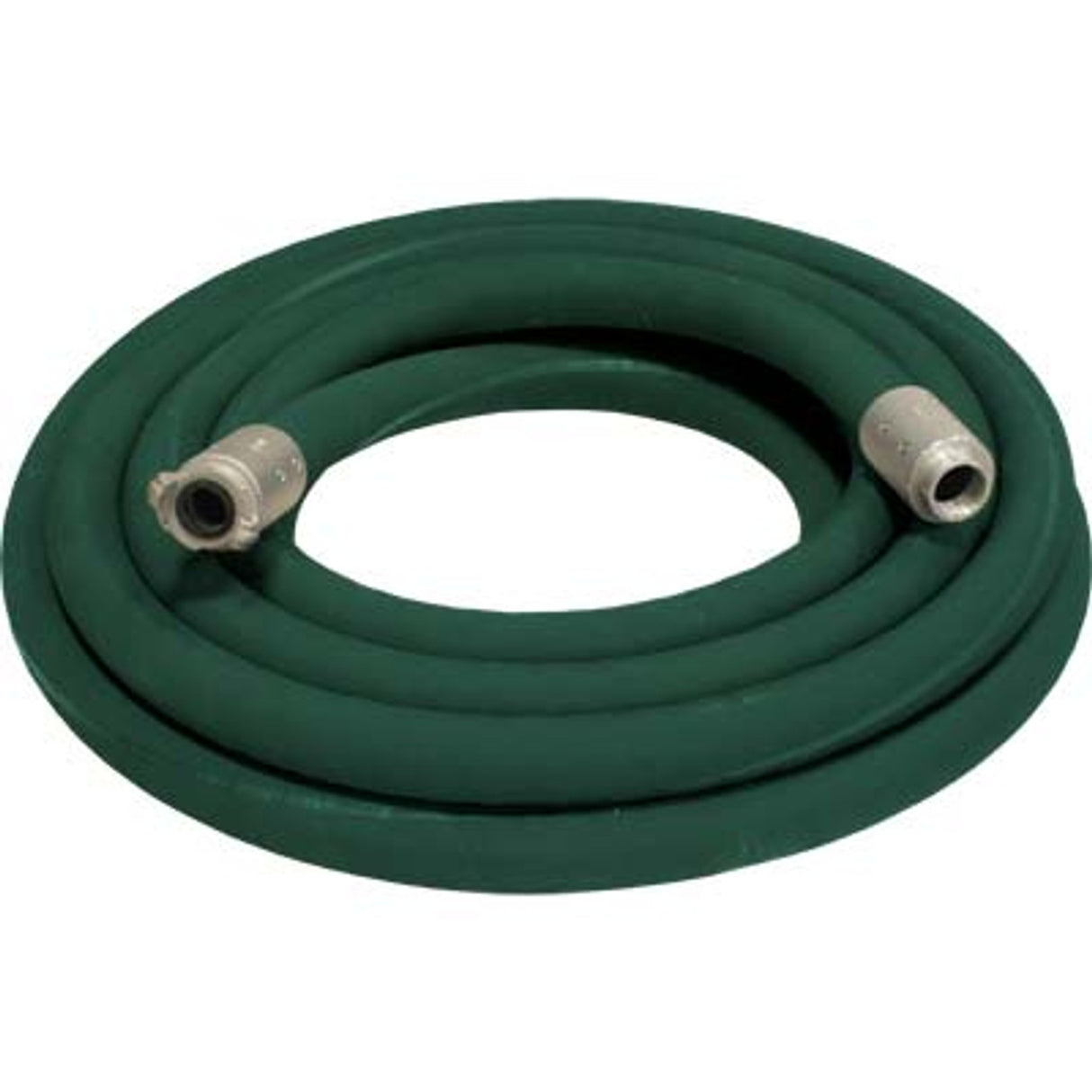 Pirate Brand - 1-1/2" Blast Hose Assembly, Green w/ Aluminum Couplings