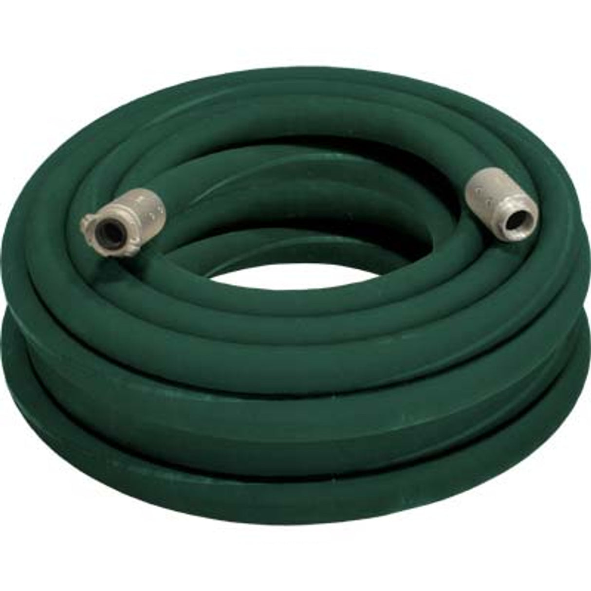 Pirate Brand - 1-1/2" Blast Hose Assembly, Green w/ Aluminum Couplings
