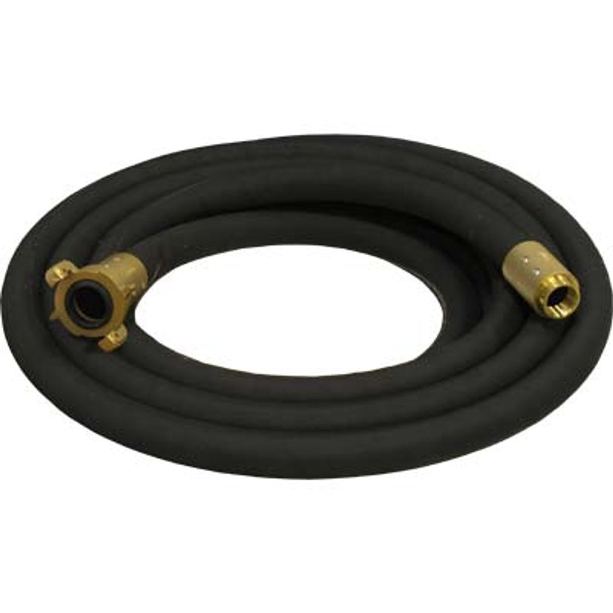 Pirate Brand - 1-1/4" Blast Hose Assembly, BIG GUN Full Flow w/ Brass Couplings