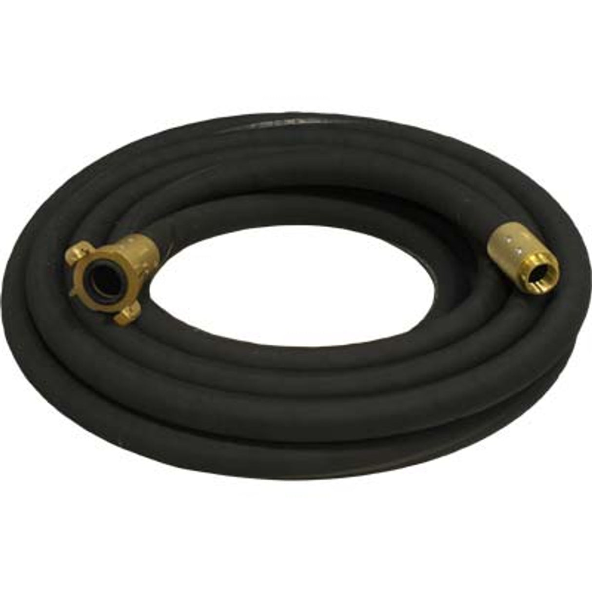 Pirate Brand - 1-1/4" Blast Hose Assembly, BIG GUN Full Flow w/ Brass Couplings