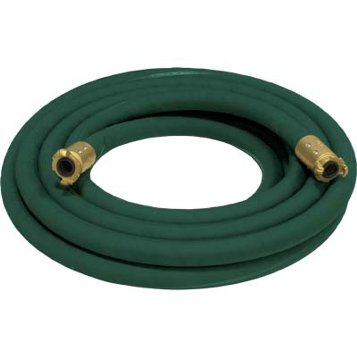 Pirate Brand - 1-1/4" Blast Hose Extension Assembly, Green w/ Brass Couplings