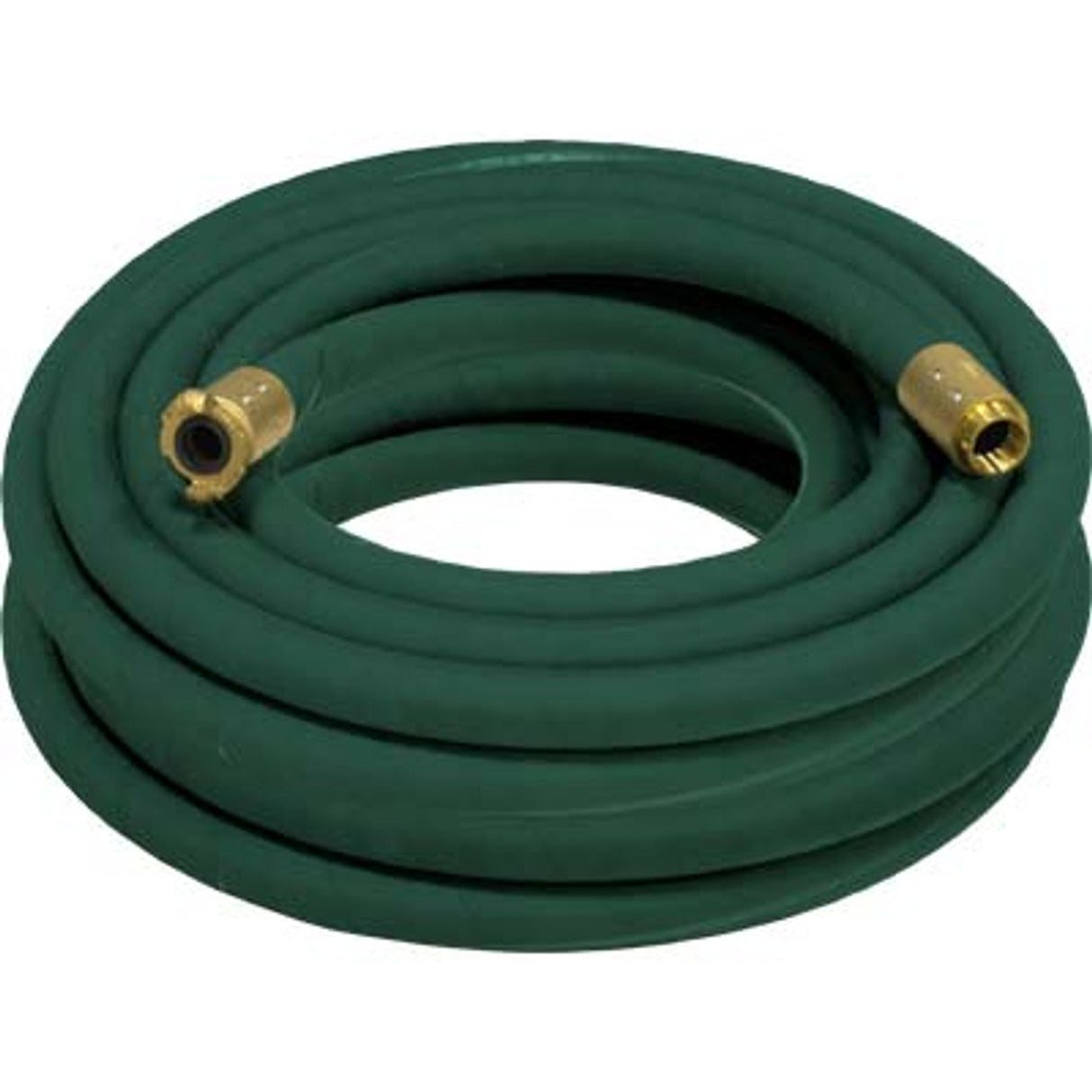 Pirate Brand - 1-1/4" Blast Hose Assembly, Green w/ Brass Couplings