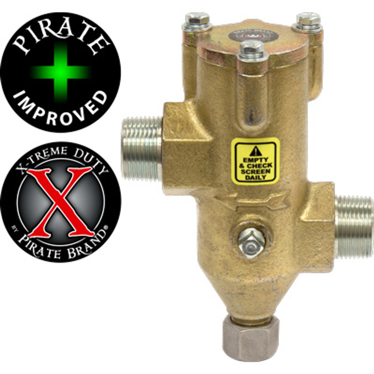 Pirate Brand - Abrasive Trap II, 1", Complete, X-TREME DUTY™