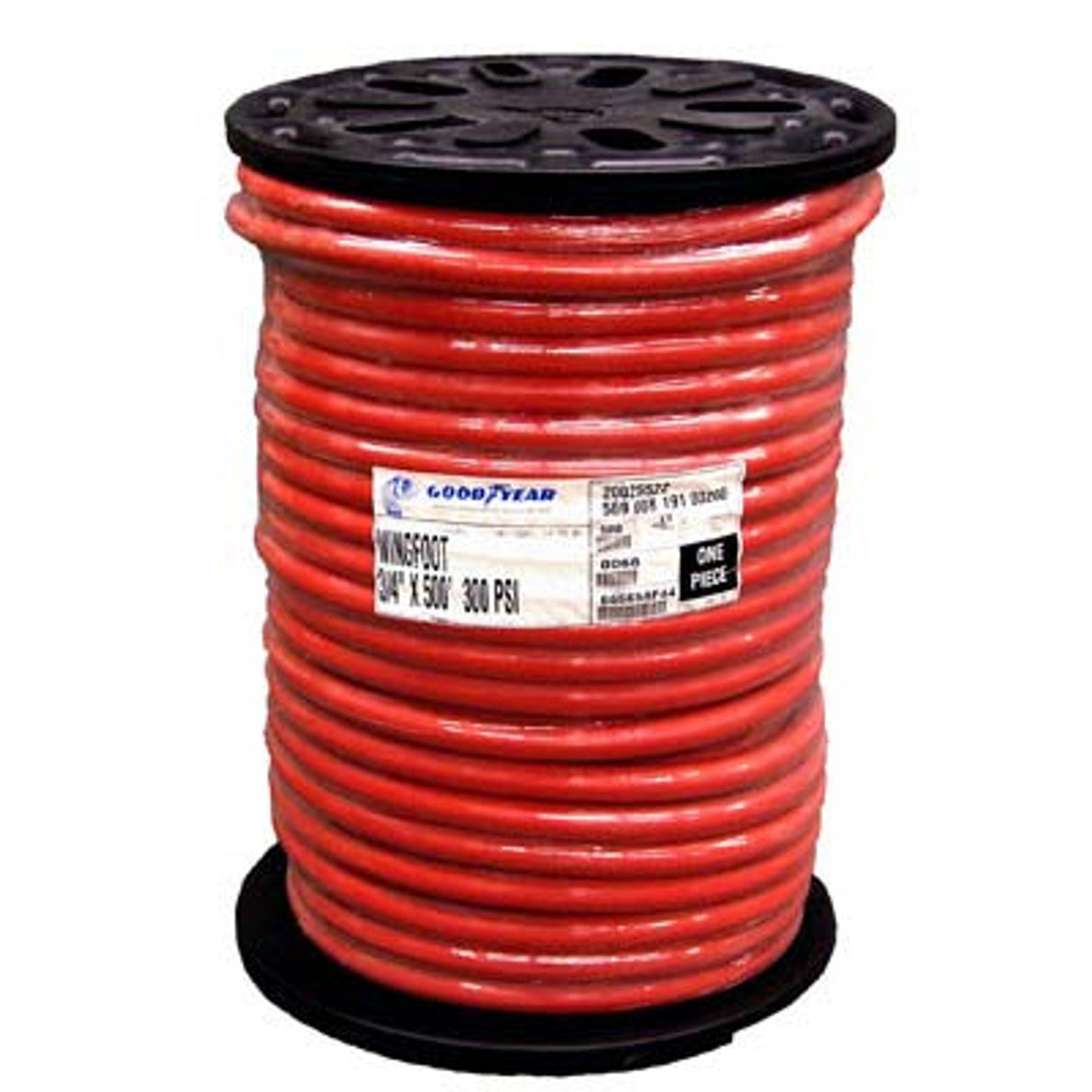 Pirate Brand - Hose, Air, Red, WP 200 PSI, Price Per 10' Increment (Size Options)