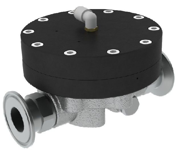 Binks Back Pressure Regulator (Low Shear 1½") Series 107755-X-X Pilot Control