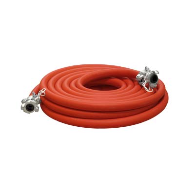 Pirate Brand 3/4" Air Hose Assembly (RED) W/Couplings