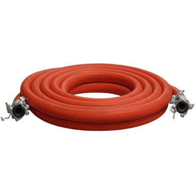 Pirate Brand 1-1/2" Air Hose Assembly (RED) W/Couplings