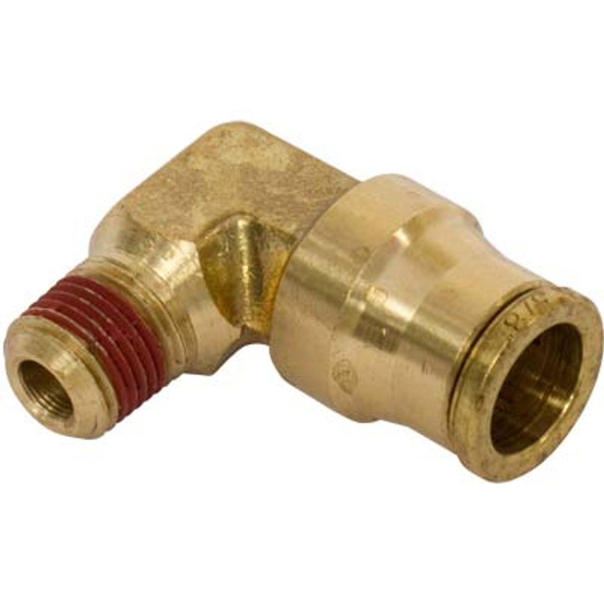 Pirate Brand - CLEMCO/ZERO, Push-In Fitting, 90°, 3/8" Tube x 1/8" NPT