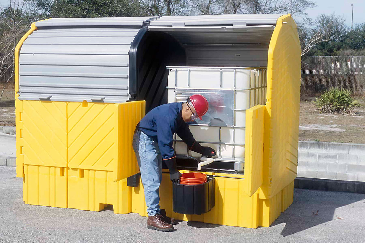 UltraTech Ultra-Twin IBC Hard Top Spill Pallet®