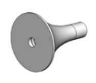 Aftermarket Nordson® 1083205 Conical Nozzle Deflector 19mm (Non-OEM) - Recycled Materials