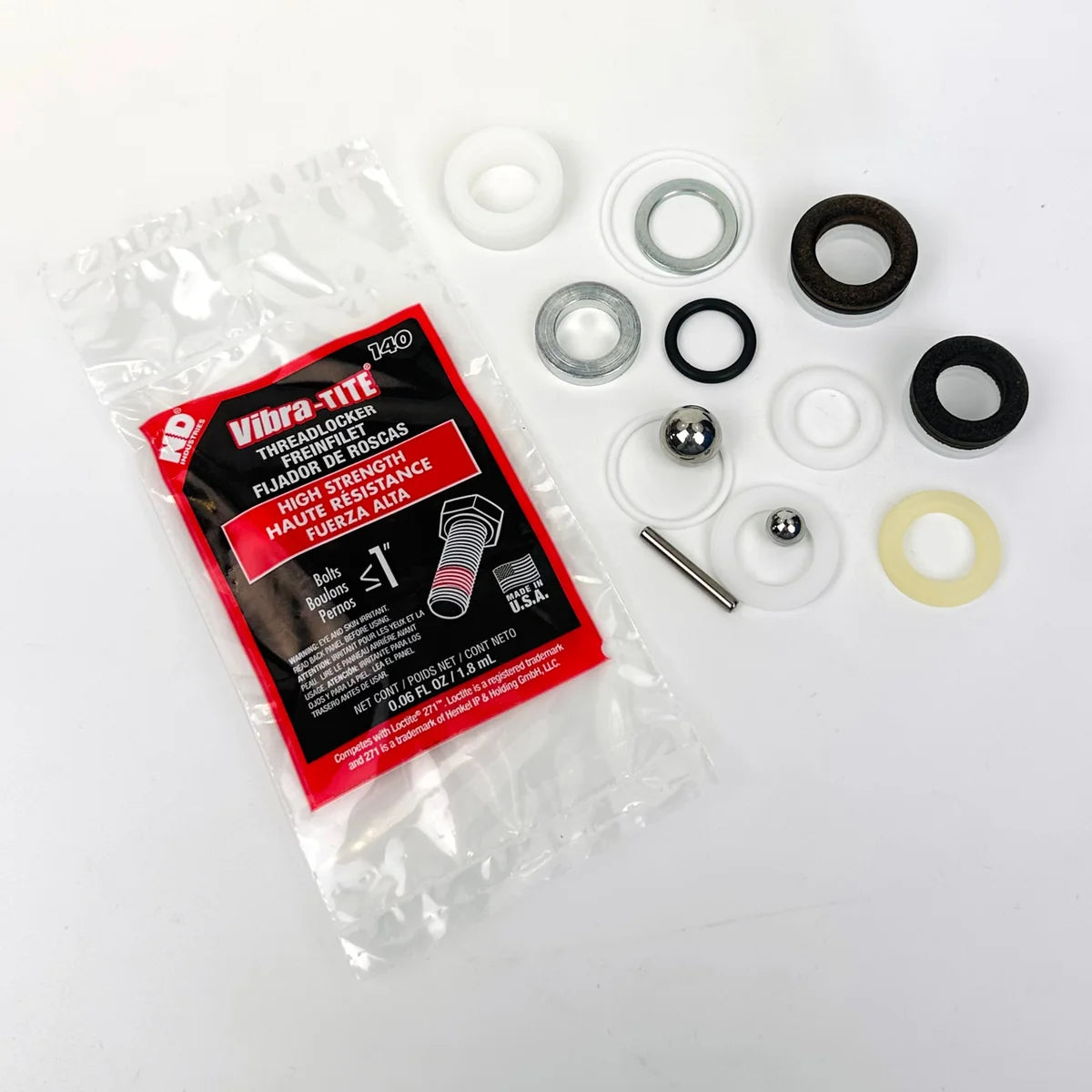 Aftermarket GRACO® 243091 Pump Repair Kit with leather & polyethylene packings (Non-OEM)