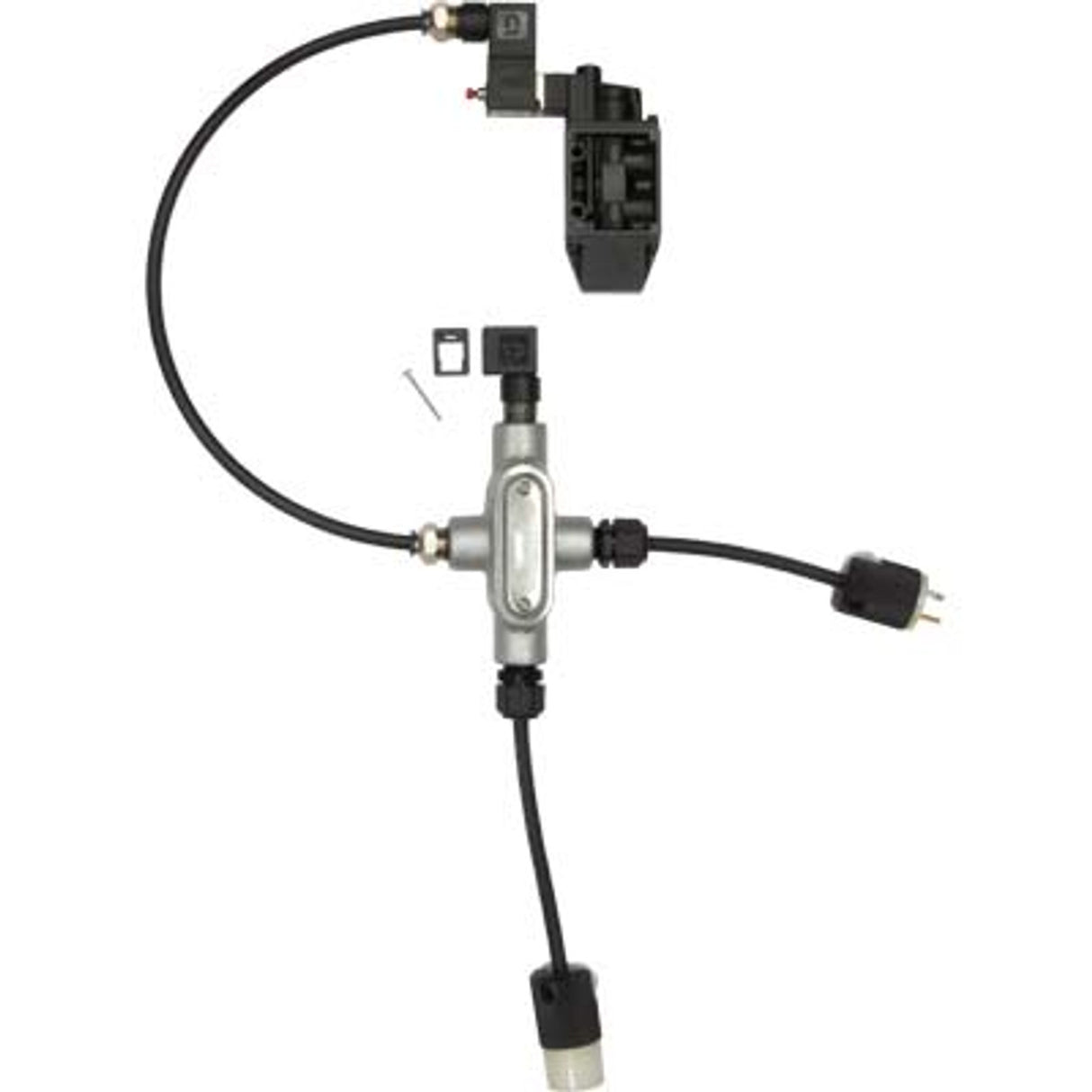 Pirate Brand - EMPIRE Style, Junction Cross Assembly, E-Series Abrasive Cut-Off, 12VDC (Does Not Include Coil)