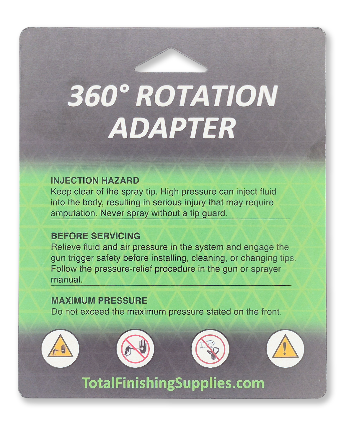 Total Finishing 360° Rotation Adapter