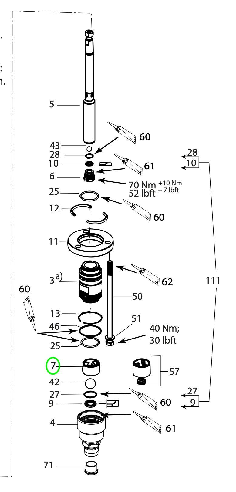 Wagner 368507, Guía de bolas de admisión 70/150 ccm