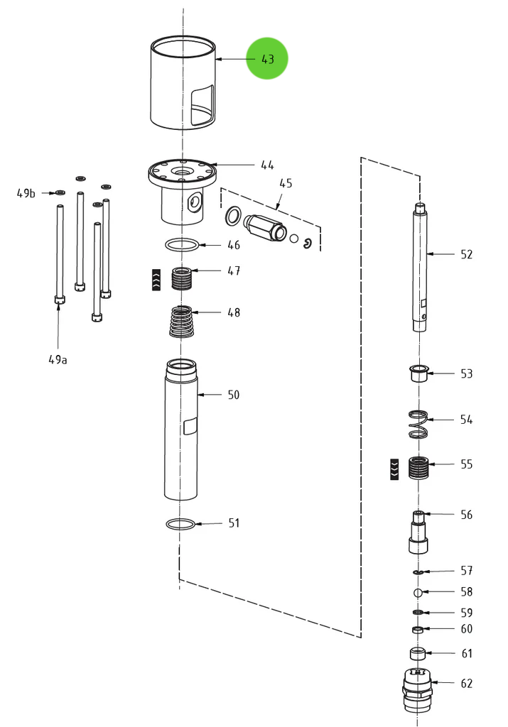 Spacer #43; Medusa™ Pump