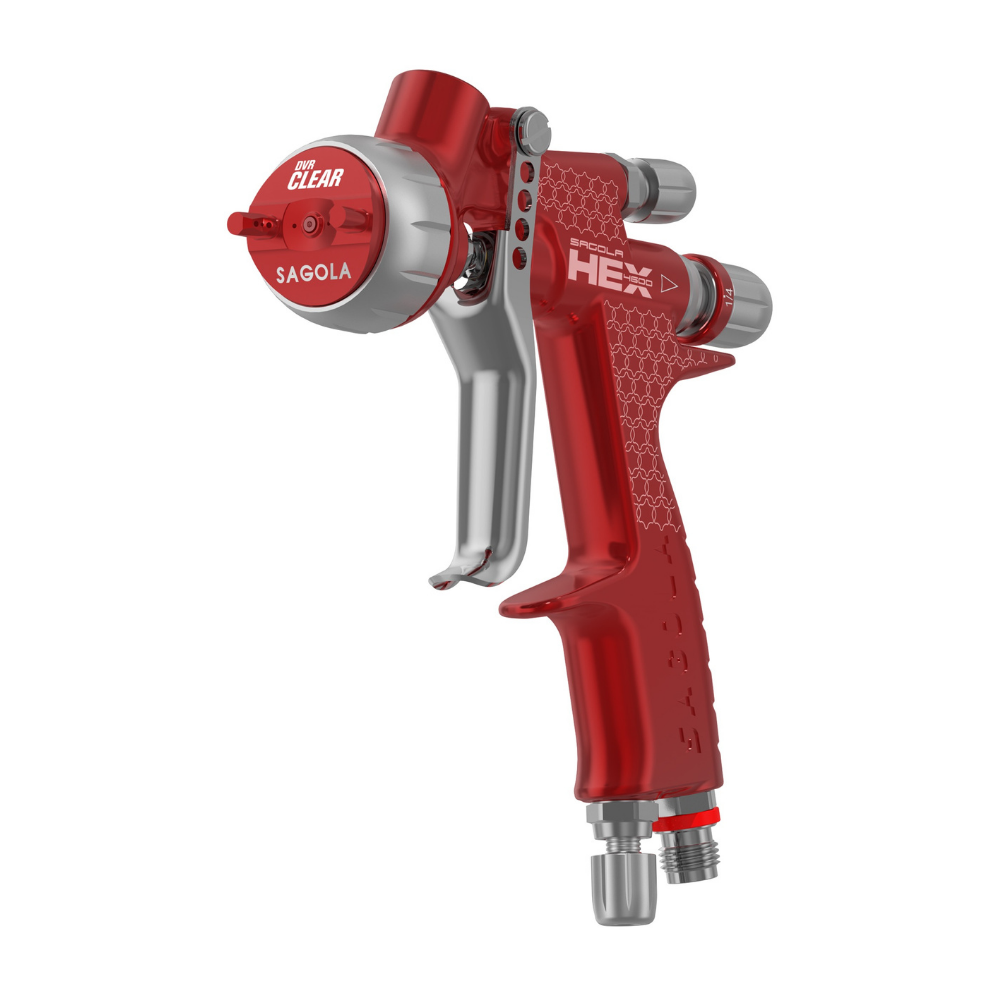 Sagola 4600 DFT HEX Gravity Feed Airspray Gun