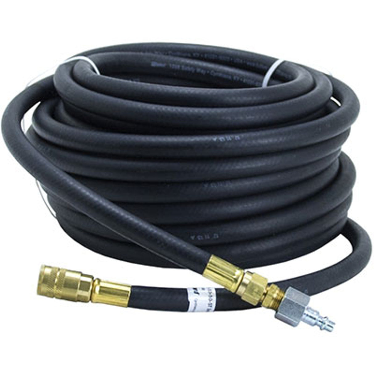 Pirate Brand - BULLARD®, Air Supply Hose, Starter & Extension, V10, 3/8" ID, 1/4" Industrial Interchangeable, Black