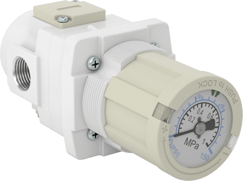 Total Finishing Compressed Air Regulator; TFS-120 Linear Spray Machine