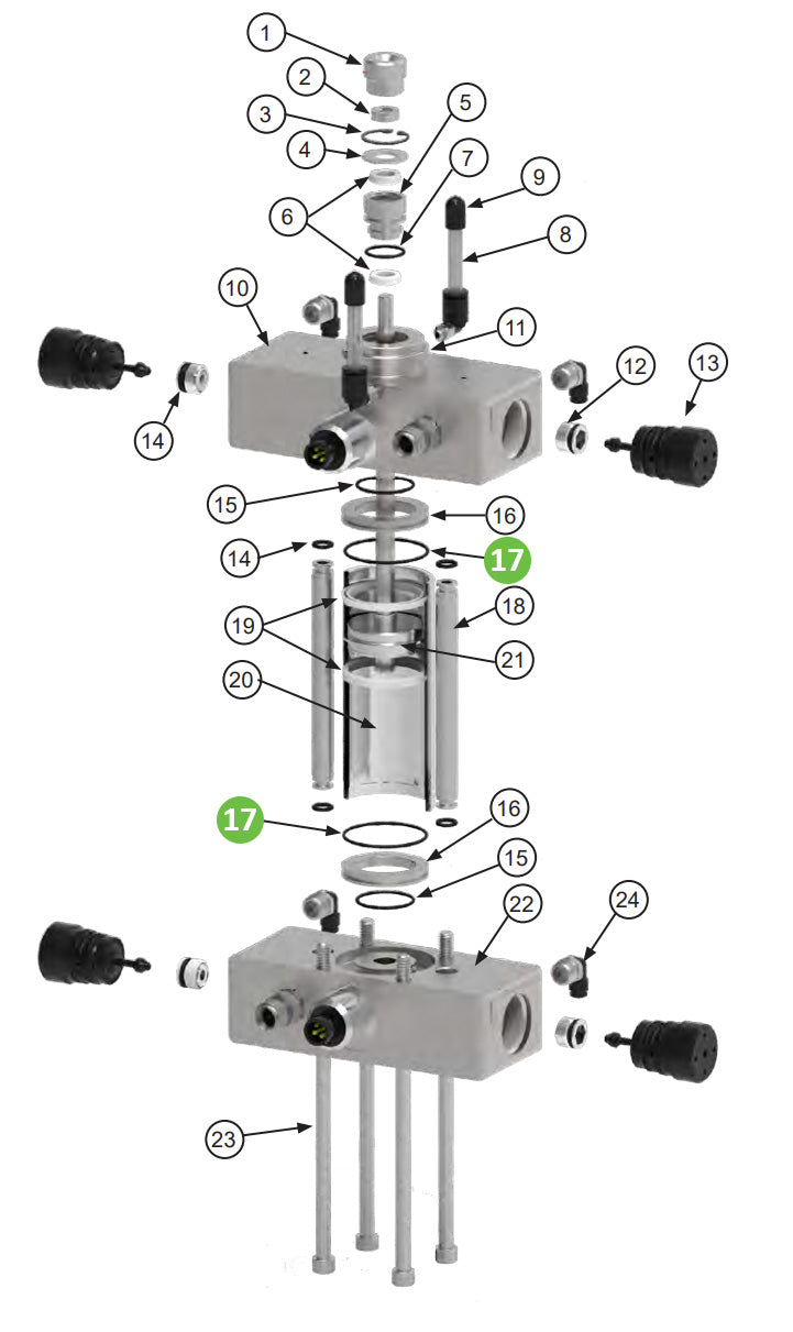 Binks 79001-18 O-Ring, 2-027, Perfluoroelastomer