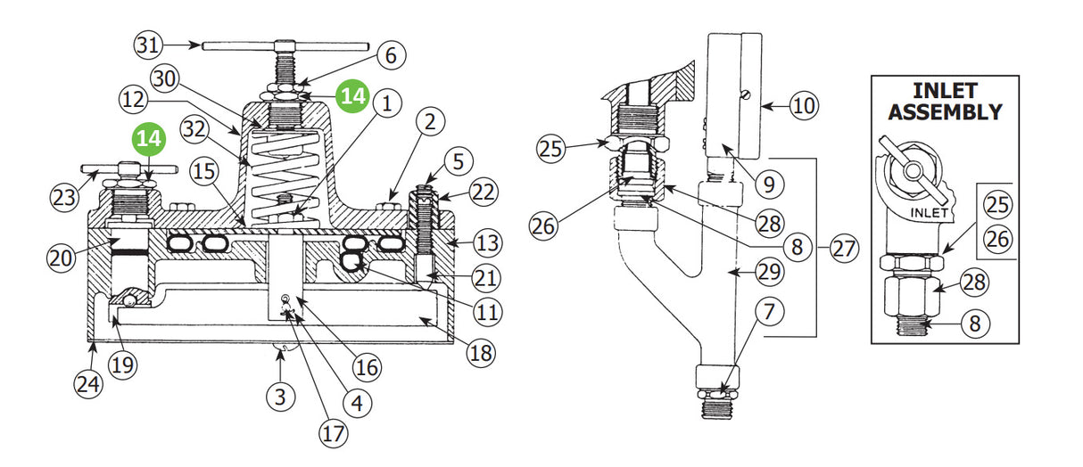 Binks 84-203 Thread Insert