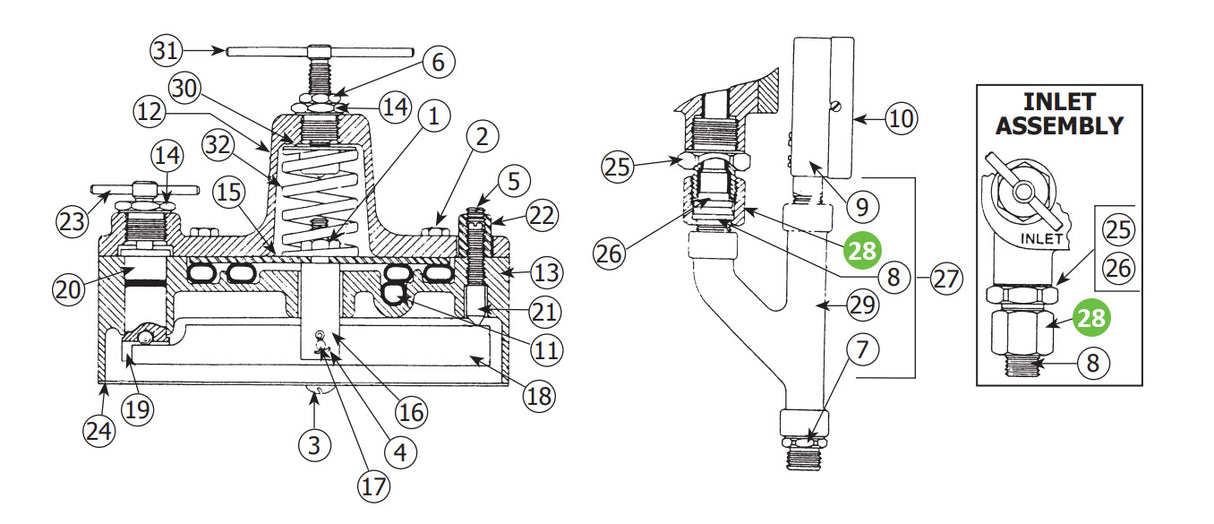 Binks 84-218 Swivel Nut