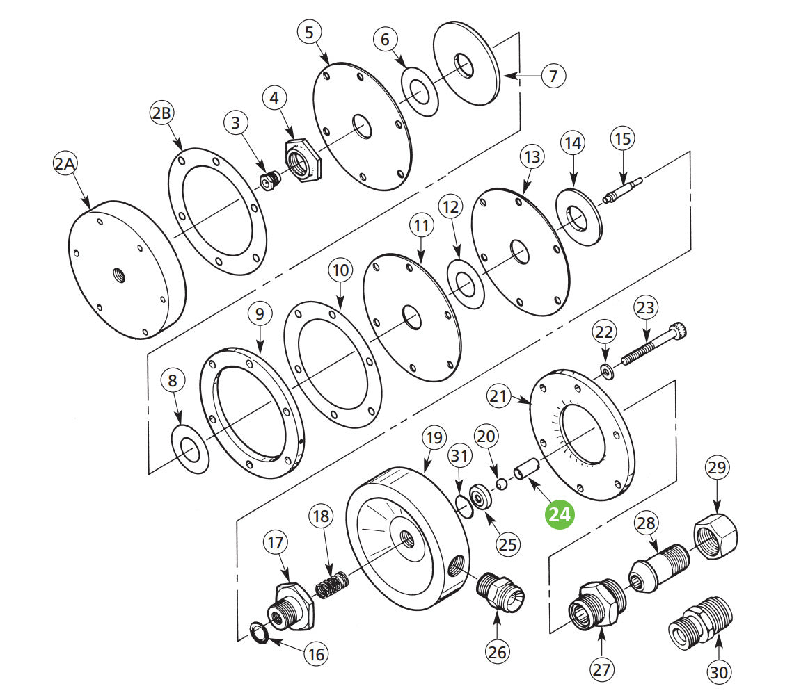Binks 84-470 Cap Nut