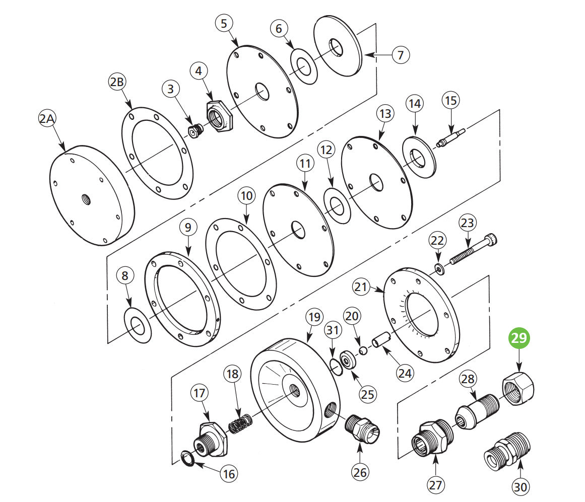 Binks 72-337 Swivel Nut