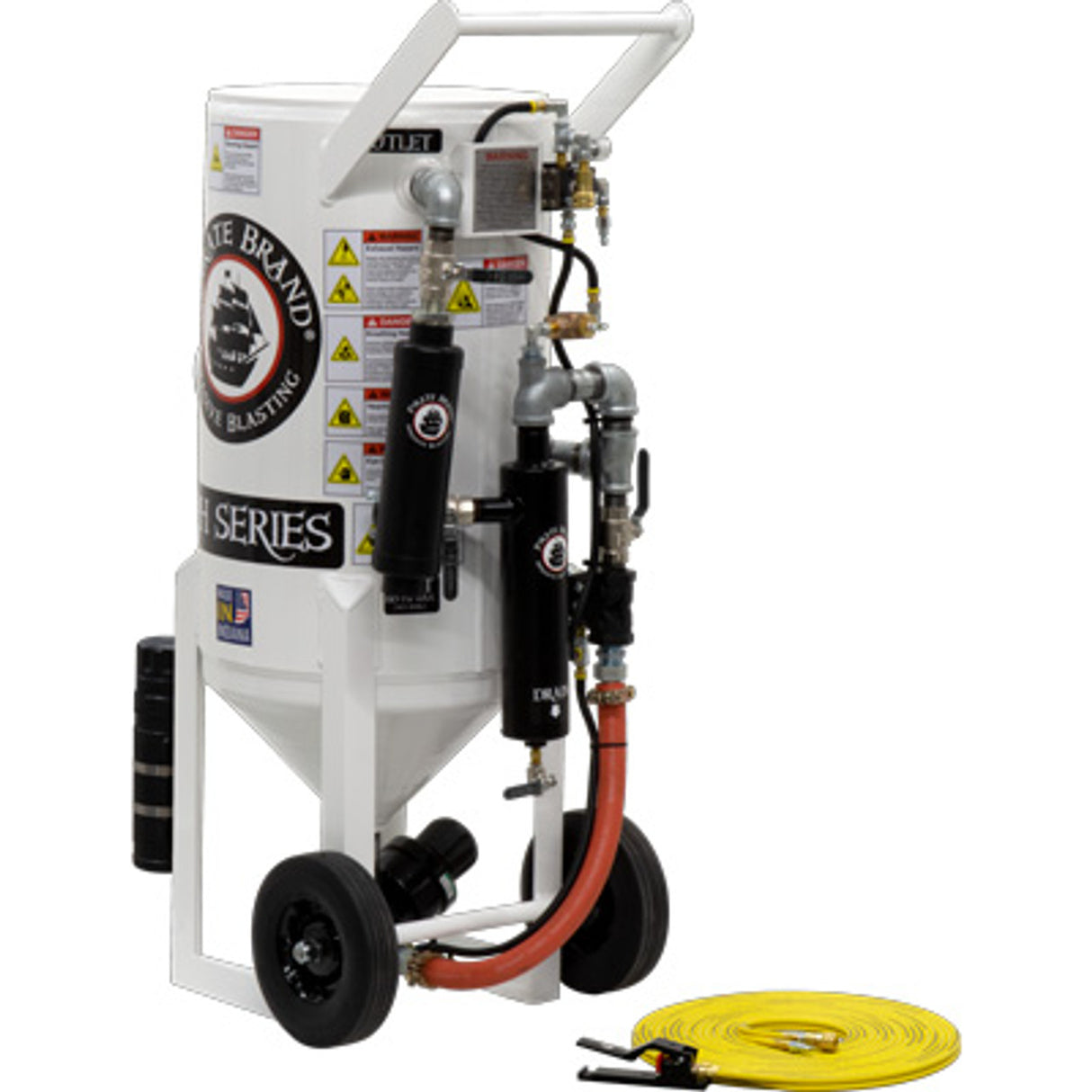 Pirate Brand, S-Series-Special Units, 3.5 cu ft. - Blast Pot, Portable, Pressure HOLD System, Pneumatic Controls + APVII™ Metering Valve