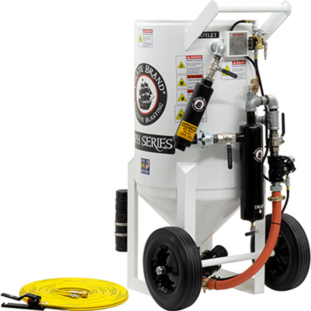Pirate Brand, S-Series-Special Units, 6.5 cu ft. - Blast Pot, Portable, Pressure HOLD System, Pneumatic Controls + APVII™ Metering Valve