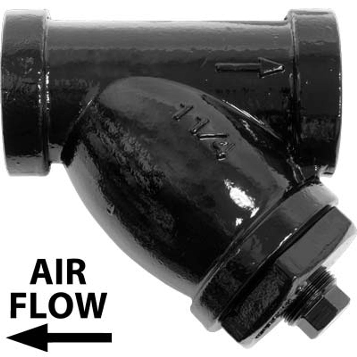 Pirate Brand - Schmidt Mfg Style, Y-Strainer, 1-1/4", 200 Mesh