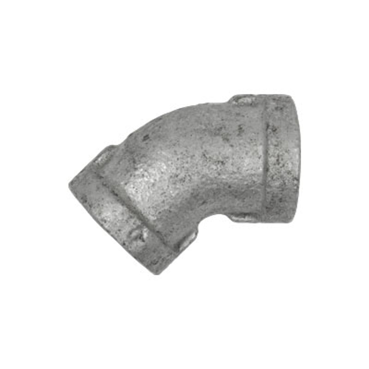 Pirate Brand - Schmidt Mfg Style, Elbow, 45°, Galvanized, 1/4" NPT