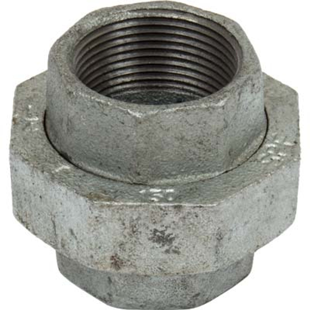 Pirate Brand - Schmidt Mfg Style, Union, Galvanized, 1-1/4"