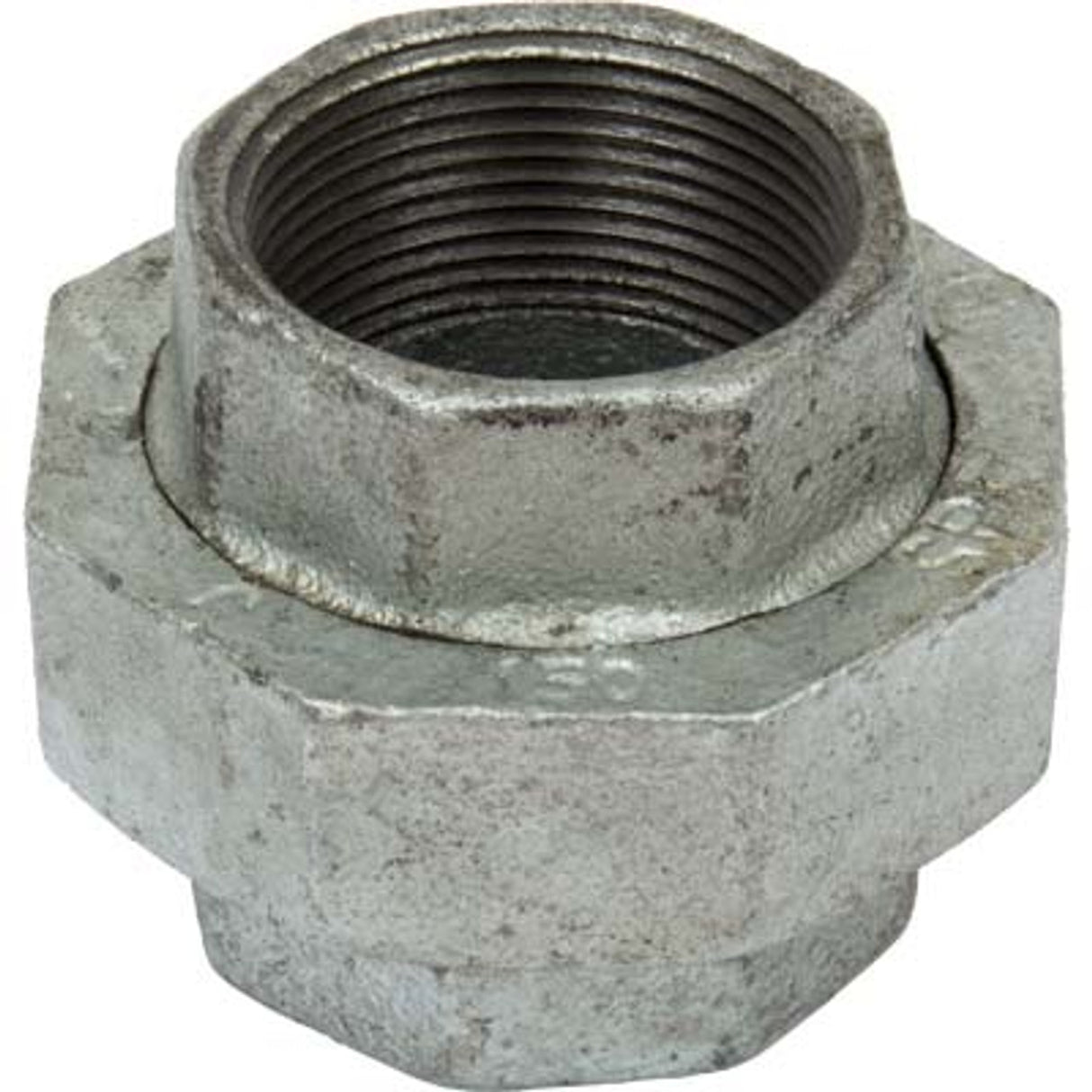 Pirate Brand - Schmidt Mfg Style, Union, Galvanized, 1-1/2"