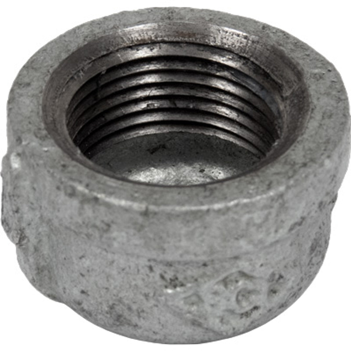 Pirate Brand - Schmidt Mfg Style, Pipe Cap, Galvanized, 3/4"