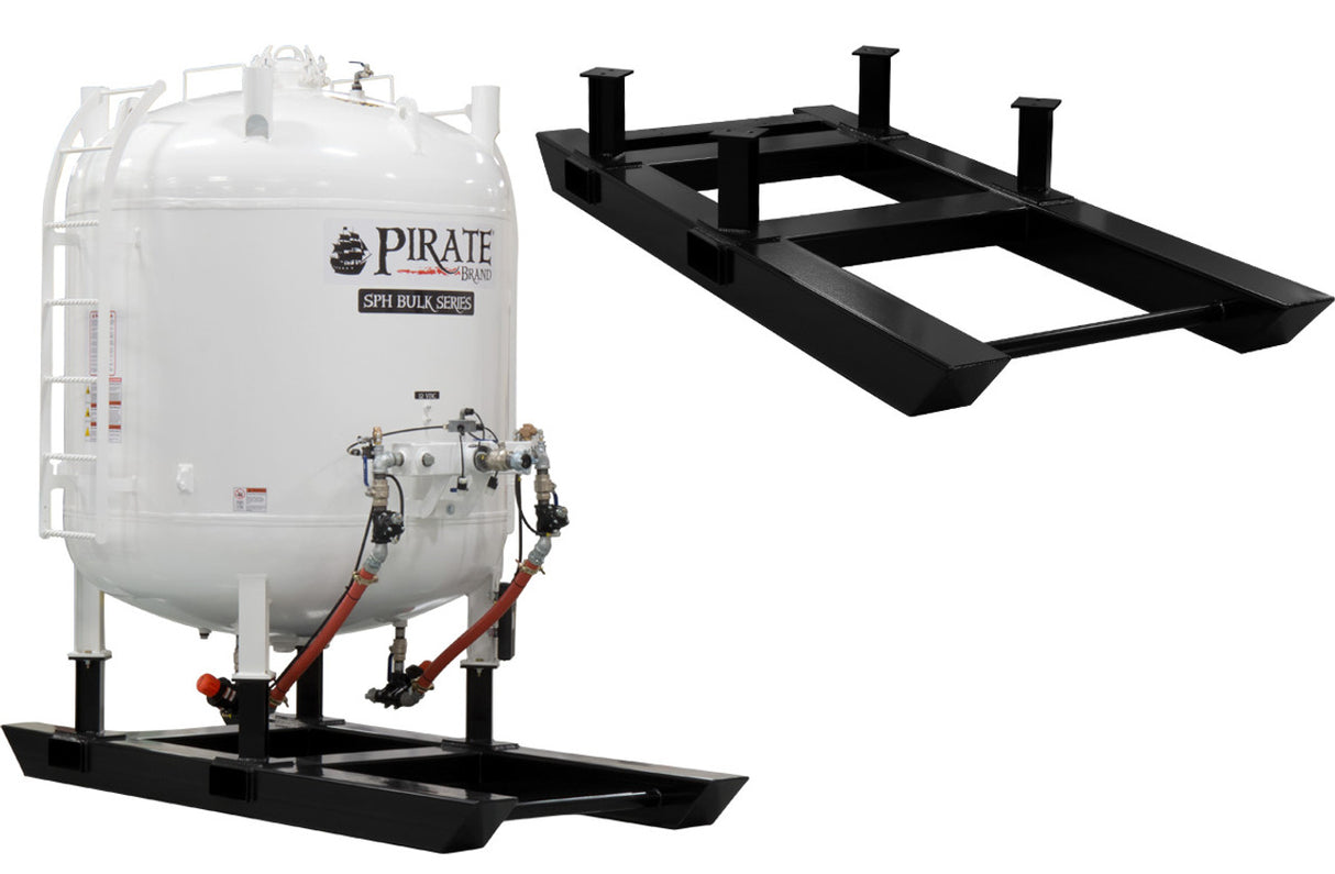 Pirate Brand - Skid, Bulk Unit Mount w/Gravel-Guard™ Elevated Fork Pockets