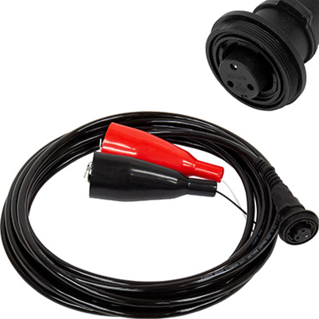 Pirate Brand - Schmidt Mfg Style, Powercord w/Sealed Waterproof Connector, 25' 12VDC, 3 Prong, X-Treme Duty™ Urethane Cord