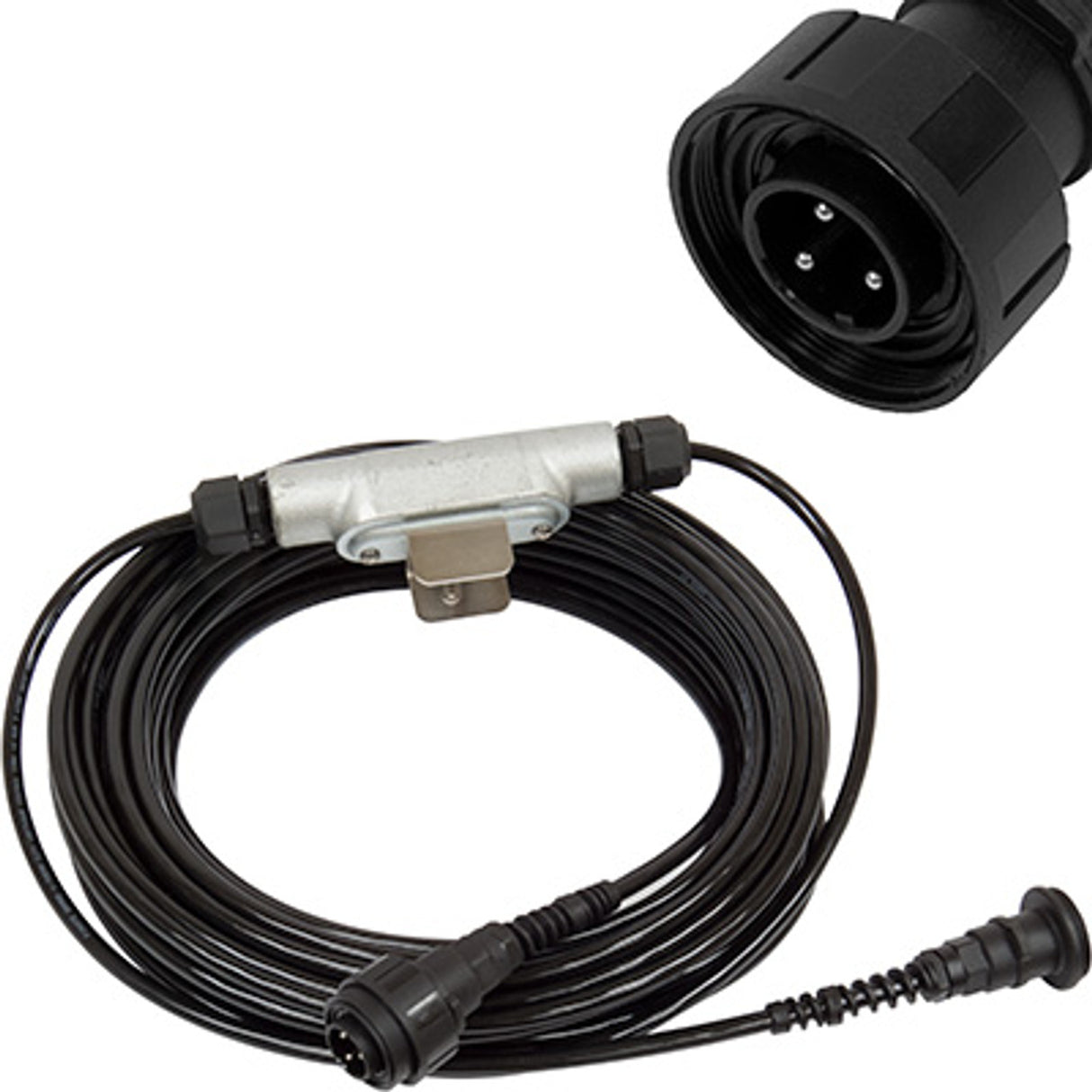 Pirate Brand - Schmidt Mfg Style, Electrical Extension Control Cord w/ Sealed Waterproof Connectors & Abrasive Cutoff Switch Assembly