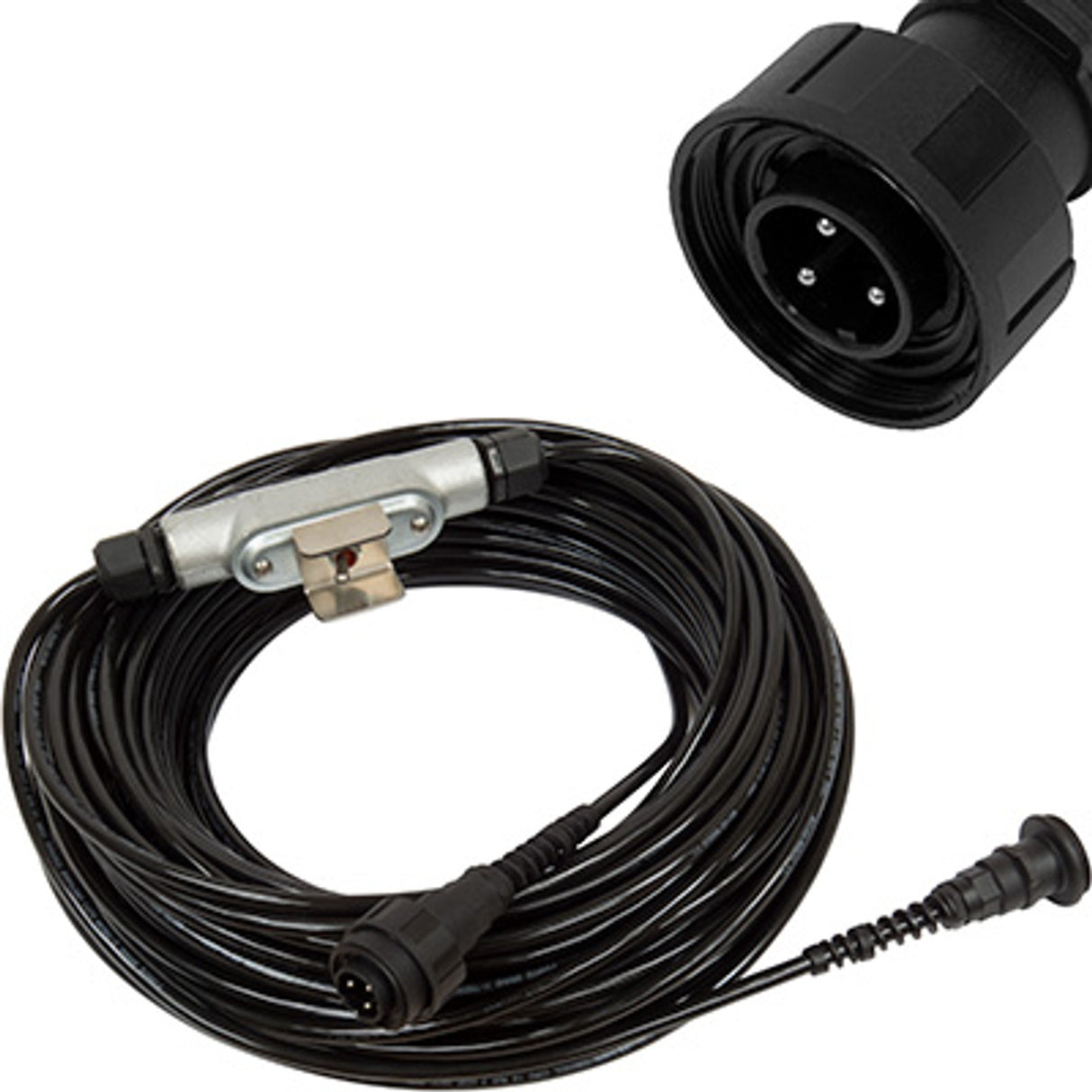 Pirate Brand - Schmidt Mfg Style, Electrical Extension Control Cord w/ Sealed Waterproof Connectors & Abrasive Cutoff Switch Assembly