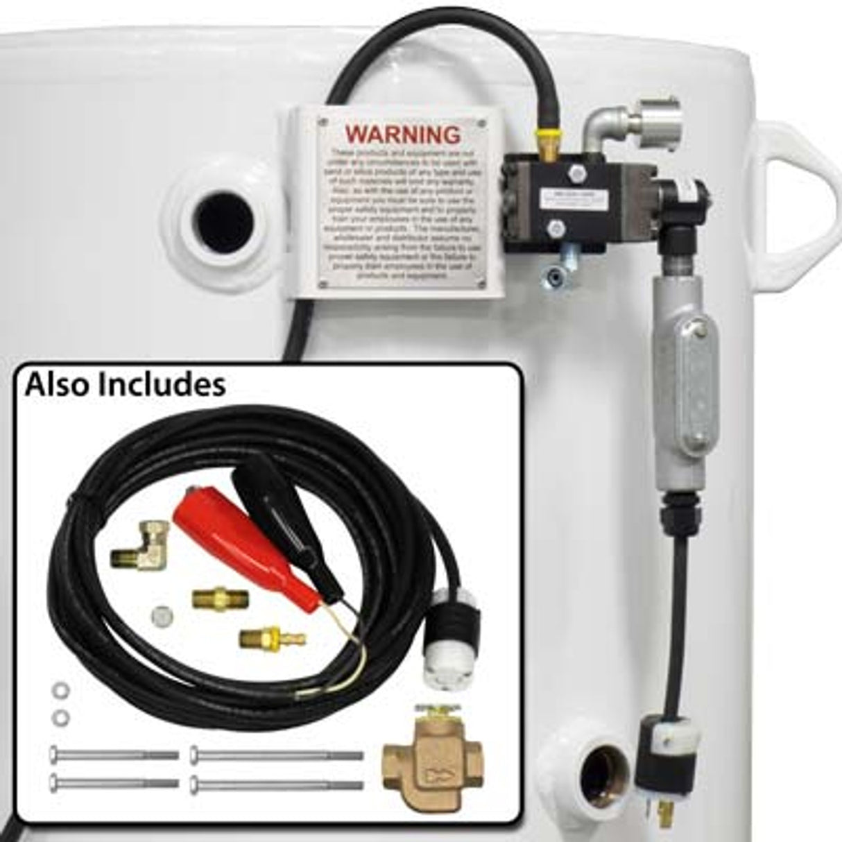Pirate Brand - 12VDC Blast Room Door Interlock Kit for Use With Pneumatic Pots (FACTORY OR CUSTOMER INSTALL)