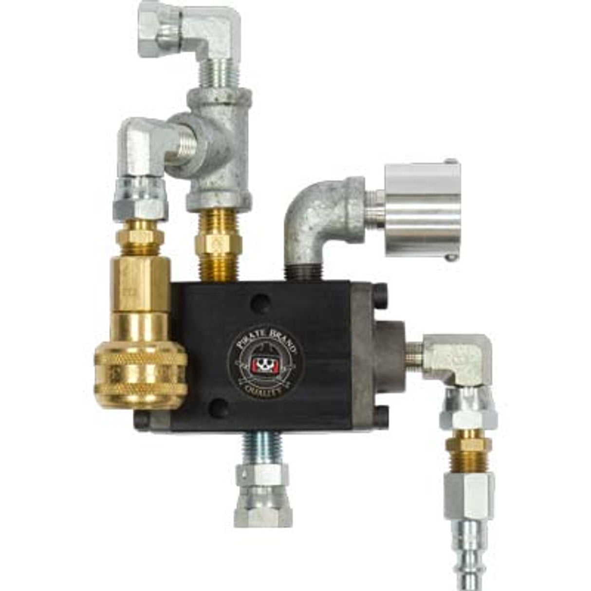 Pirate Brand - Schmidt Mfg Style, Control Valve Kit, Pneumatic (Normally Closed), w/ Fittings
