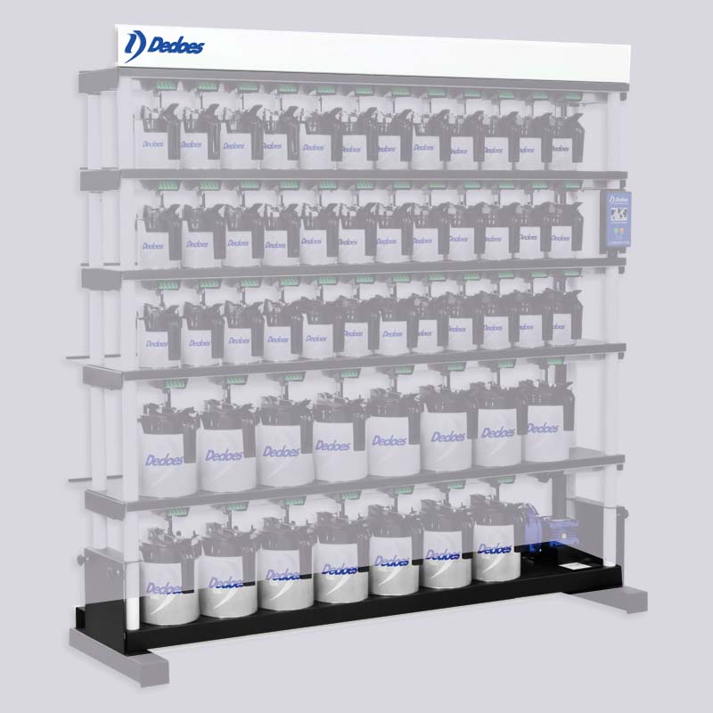 Dedoes Alliance A1 1.7M Base Shelf And Header – White