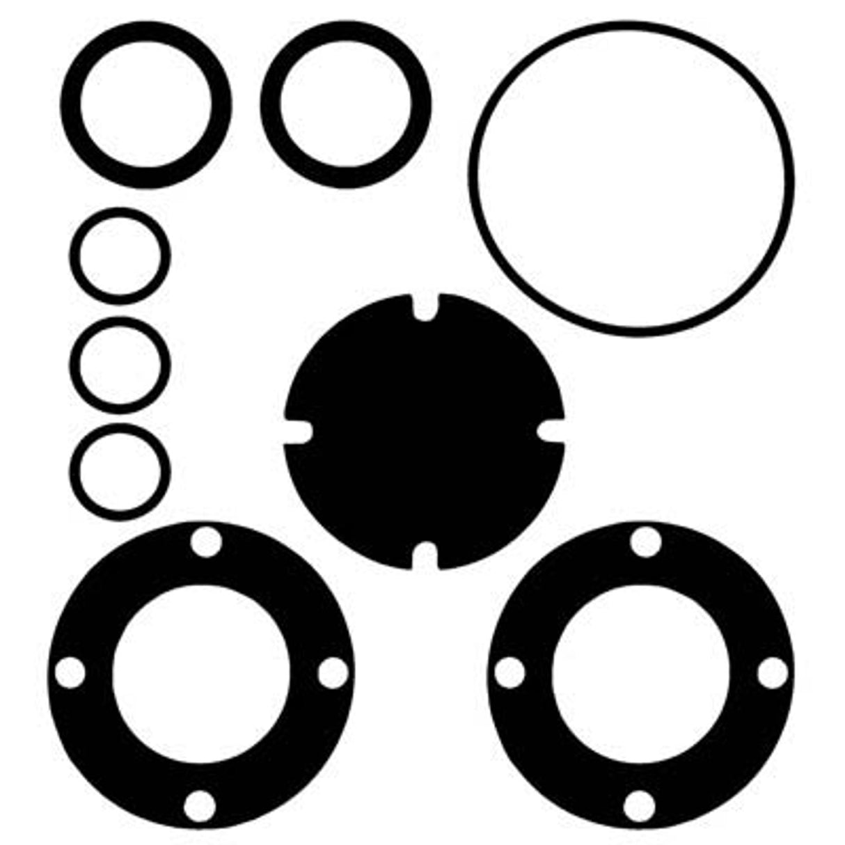 Pirate Brand - Repair Kit for Dual Remote Control Valve Assembly, Includes (1) #6, (2)#13, (3) #7, (1)#3, & (2) #10